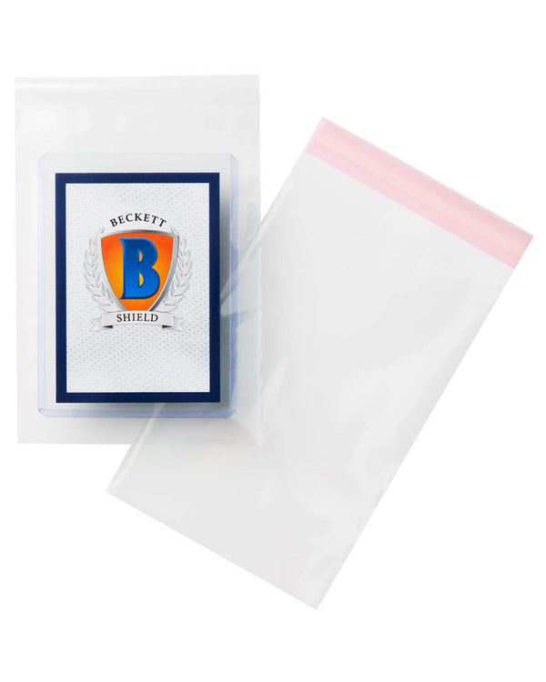 Beckett Shield - Card Storage - Soft Sleeves - Resealable Team Bags Sleeves (100 ct.)