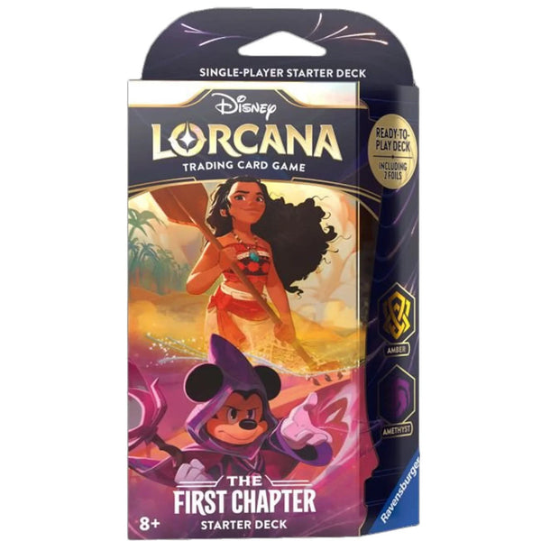 Disney Lorcana TCG - The First Chapter Starter Deck - Amber & Amethyst