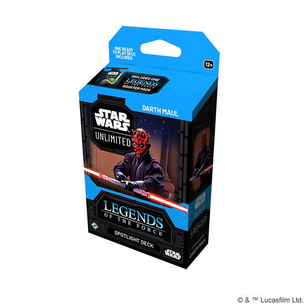 Star Wars: Unlimited TCG - Legends of the Force Spotlight Deck - Darth Maul