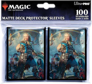 Deck Sleeves - Ultra Pro - Deck Protector - Magic: The Gathering - The Lost Caverns of Ixalan A (100 ct.) - Admiral Brass, Unsinkable