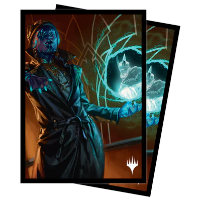 Deck Sleeves - Ultra Pro - Deck Protector - Magic: The Gathering - Streets of New Capenna A (100 ct.) - Kamiz, Obscura Spymaster