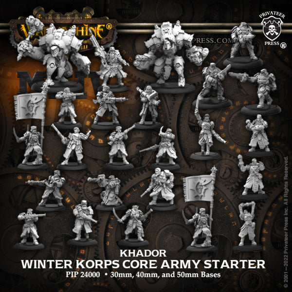 Warmachine MKIV - Khador Winter Korps - Core Army Starter