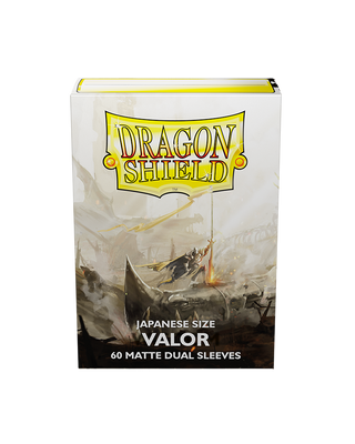 Deck Sleeves (Small) - Dragon Shield - Japanese - Matte Dual - Valor (60 ct.)