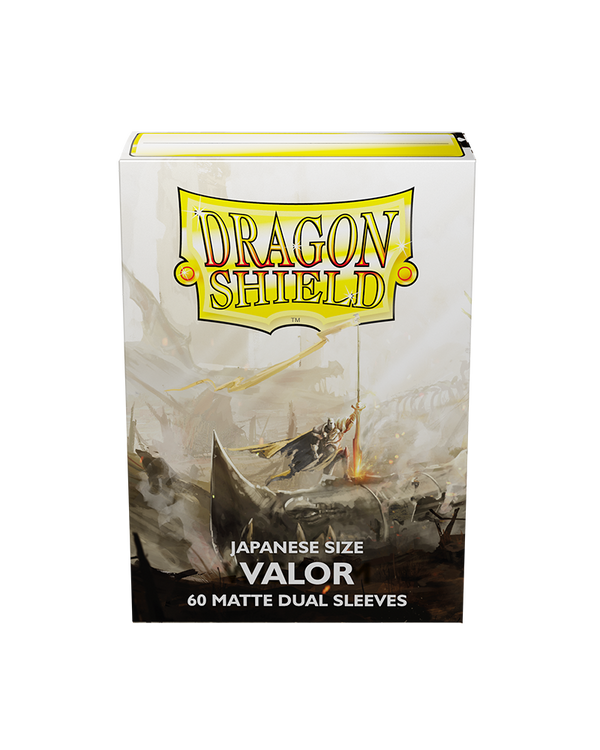 Deck Sleeves (Small) - Dragon Shield - Japanese - Matte Dual - Valor (60 ct.)
