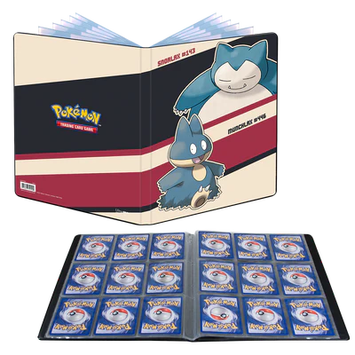 Binder - Ultra Pro - 9-Pocket Portfolio - Pokémon - Snorlax & Munchlax