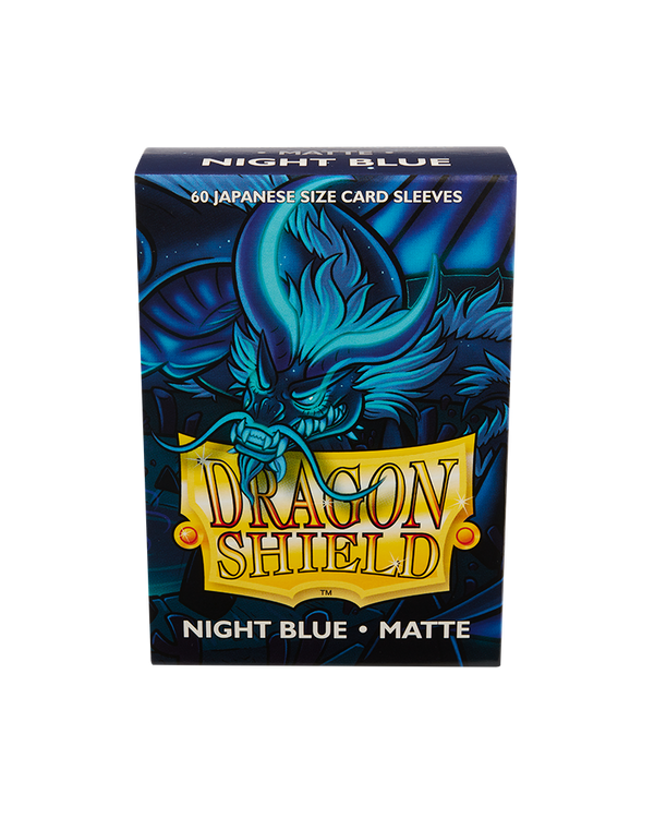 Deck Sleeves (Small) - Dragon Shield - Japanese - Matte - Night Blue (60 ct.)