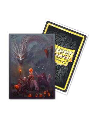 Deck Sleeves (Small) - Dragon Shield - Art - Brushed - Japanese - Halloween Dragon 2022 (60 ct.)