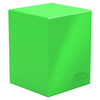 Deck Box - Ultimate Guard - Boulder Deck Case 100+ - Solid Color Neon Green