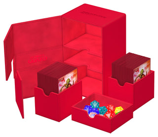 Deck Box - Ultimate Guard - Twin Flip 'n' Tray 160+ - Monocolor Red