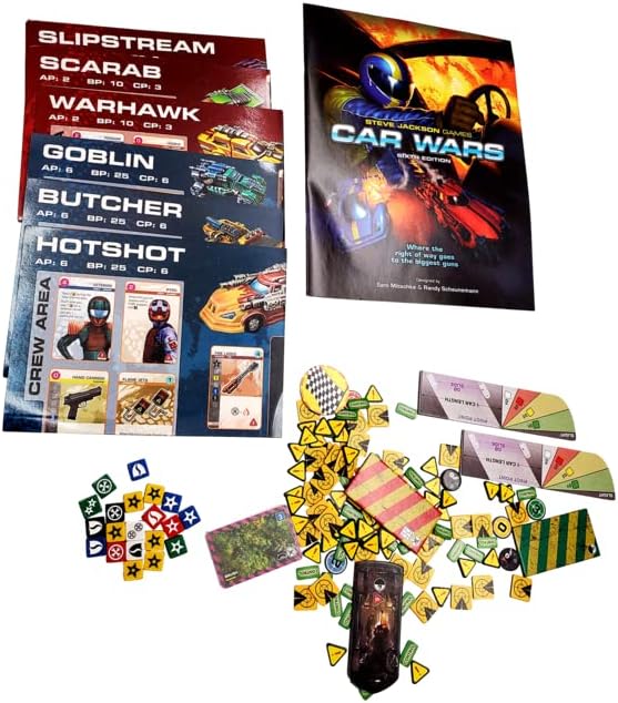 Car Wars (Sixth Edition) - 2-Player Starter Set - Blue/Green