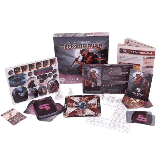 Gloomhaven - Anaphi, Fallen Lion Mercenary Pack