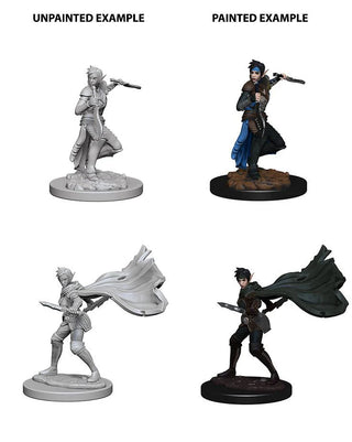 Pathfinder Deep Cuts Unpainted Miniatures - Elf Female Rogue