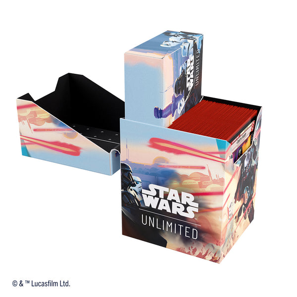 Deck Box - Gamegenic - Star Wars: Unlimited - Soft Crate - Mandalorian/Moff Gideon