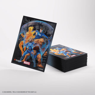 Deck Sleeves - Gamegenic - Premium Art Sleeve - MtG - Marvel Super Heroes - The Fantastic Four (105 ct.)