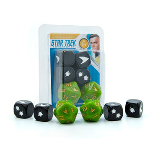 Star Trek Adventures RPG - Roleplaying Dice Set - Captain's Tunic Edition