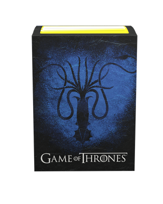 Deck Sleeves - Dragon Shield - Art - Brushed - Game of Thrones: House Greyjoy (100 ct.)