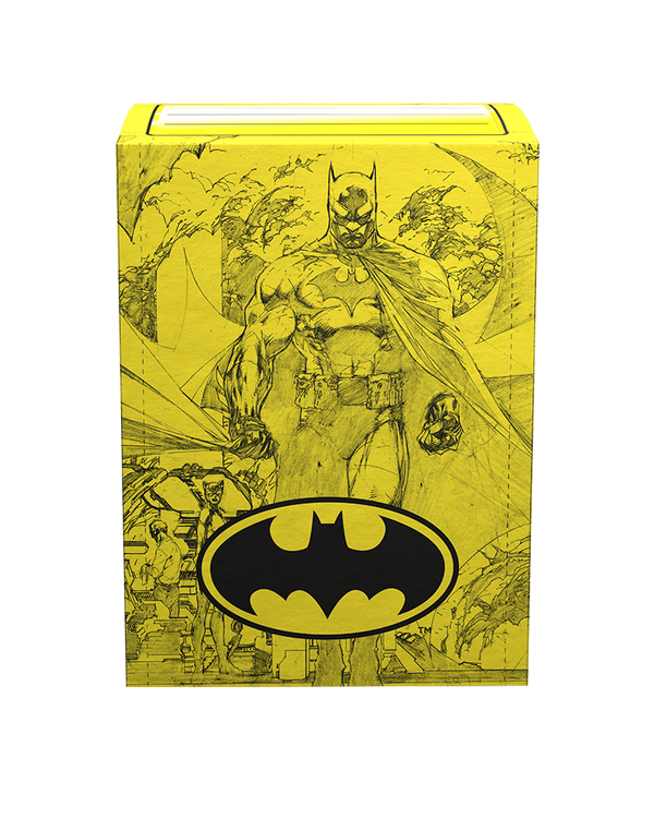 Deck Sleeves - Dragon Shield - Art - Dual Matte - The Batman Core Yellow (100 ct.)