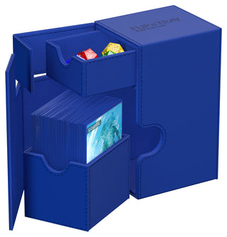 Deck Box - Ultimate Guard - Flip 'n' Tray 80+ - Monocolor Blue