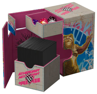 Deck Box - Ultimate Guard - Flip 'n' Tray 100+ - Magic: the Gathering - Aetherdrift - Sab-Sunen, Luxa Embodied