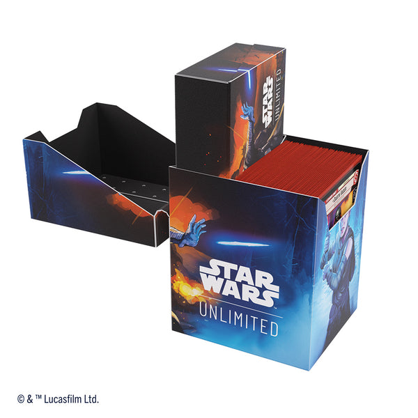 Deck Box - Gamegenic - Star Wars: Unlimited - Soft Crate - Rey/Kylo