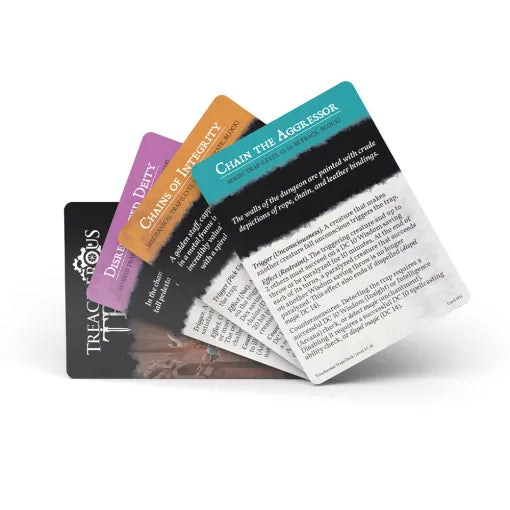 RPG (5E) - Treacherous Traps - Deck CR 13-16