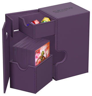 Deck Box - Ultimate Guard - Flip 'n' Tray 80+ - Monocolor Purple
