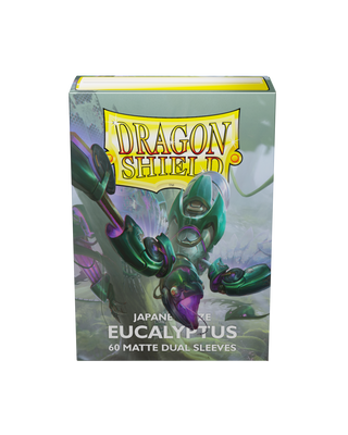 Deck Sleeves (Small) - Dragon Shield - Japanese - Matte Dual - Eucalyptus (60 ct.)