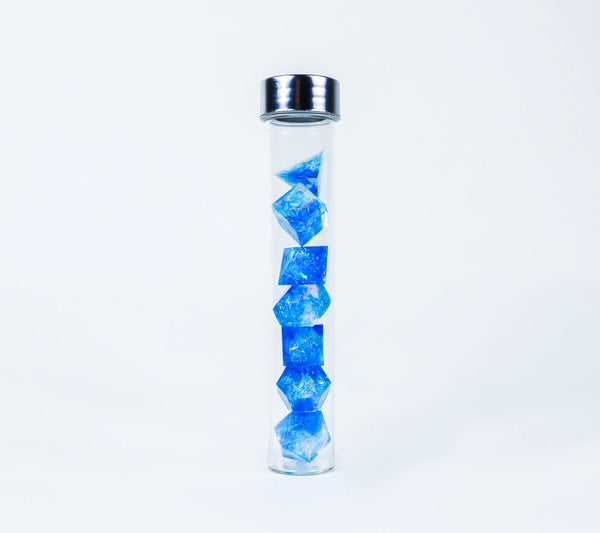 Dice - Sirius - Polyhedral RPG Set (7 ct.) - 16mm - Cloak & Dagger Blue