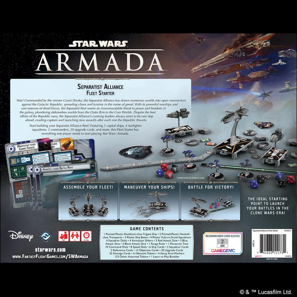 Star Wars Armada - Separatist Alliance Fleet Starter Pack