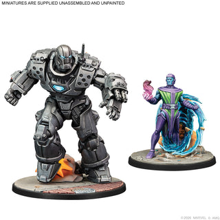 Marvel Crisis Protocol - Iron Lad, Iron Monger, Kang the Conqueror & Rescue Character Pack