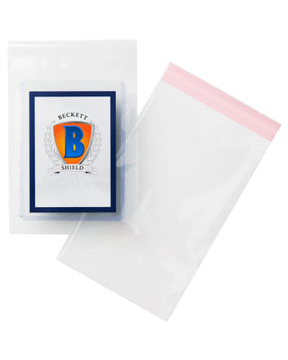 Beckett Shield - Card Storage - Soft Sleeves - Resealable Graded Card Sleeves (100 ct.)