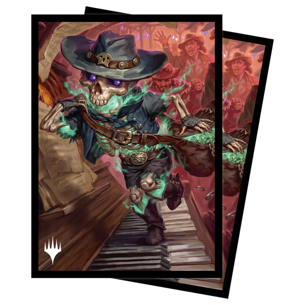 Deck Sleeves - Ultra Pro - Deck Protector - Magic: The Gathering - Outlaws of Thunder Junction 1 (100 ct.) - Tinybones, the Pickpocket