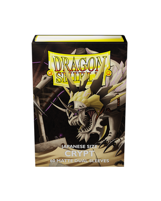 Deck Sleeves (Small) - Dragon Shield - Japanese - Matte Dual - Crypt (60 ct.)