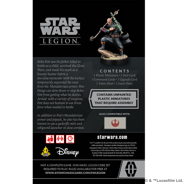 Star Wars Legion - Boba Fett (Daimyo) Operative Expansion