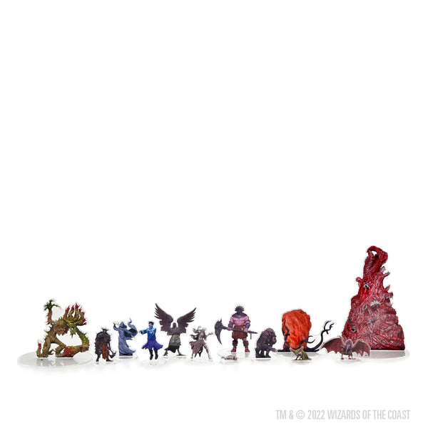 D&D - Idols of the Realms - 2D Acrylic Miniatures - Van Richten's Guide to Ravenloft Set 1