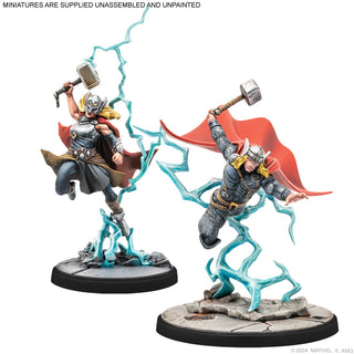 Marvel Crisis Protocol - Mighty Thor, Lady Sif, Thor, Hero of Midgard & Loki, Prince of Lies Character Pack