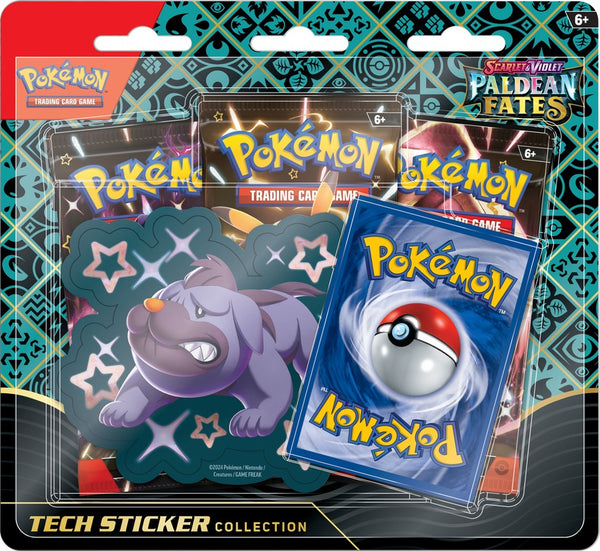 Pokémon TCG - Scarlet & Violet Set 4.5 - Paldean Fates (SV04.5) - Tech Sticker Collection (Maschiff)