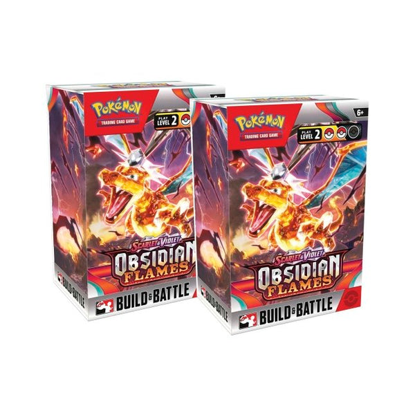 Pokémon TCG - Scarlet & Violet Set 3 - Obsidian Flames (SV03) - Build and Battle Stadium