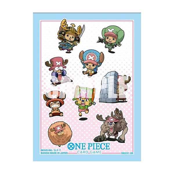 (NOT FOR SALE UNTIL 08/28/2026) Deck Sleeves - Bandai - One Piece TCG - Official Sleeves 16 - Tony Chopper