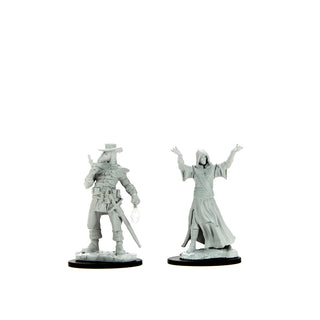 WizKids Deep Cuts - Unpainted Miniatures - Plague Doctor & Cultist