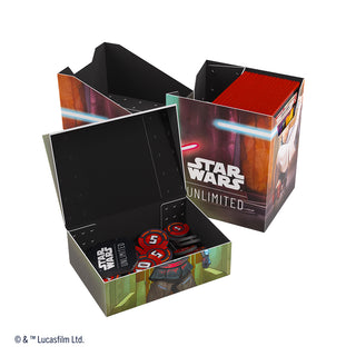 Deck Box - Gamegenic - Star Wars: Unlimited - Soft Crate - Obi-Wan/Darth Maul