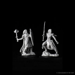 D&D - Nolzur's Marvelous Unpainted Miniatures - Elf Female Paladin