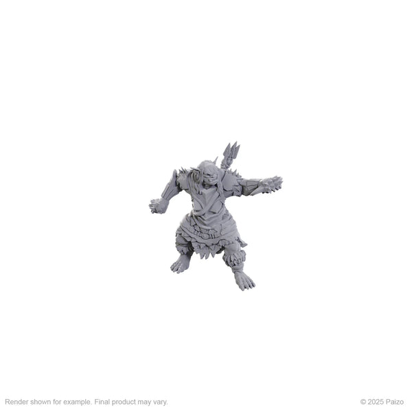 Pathfinder Deep Cuts - Unpainted Miniatures - Orc Brute