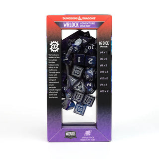 Dice - Sirius - Polyhedral RPG Set (16 ct.) - 16mm - Adventure Dice - Warlock Purple