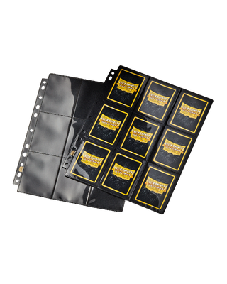 Pages - Dragon Shield - 18-Pocket Japanese Small Size Side-Loading Pages - Clear (50 ct.)