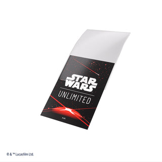 Deck Sleeves - Gamegenic - Star Wars: Unlimited TCG - Double Sleeving Pack - Space Red