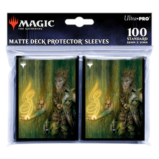 Deck Sleeves - Ultra Pro - Deck Protector - Magic: The Gathering - Murders at Karlov Manor D (100 ct.) - Kaust, Eyes of the Glade