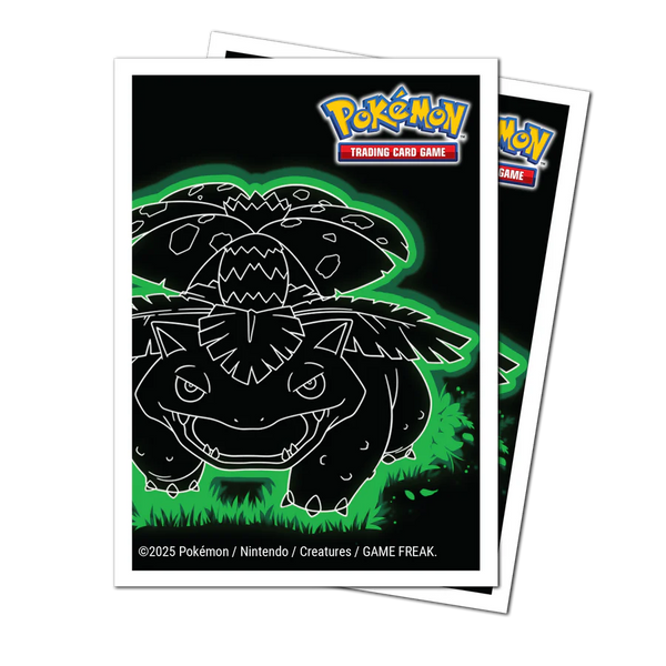 Deck Sleeves - Ultra Pro - Apex - Pokémon - Neon Kanto - Venusaur (105 ct.)