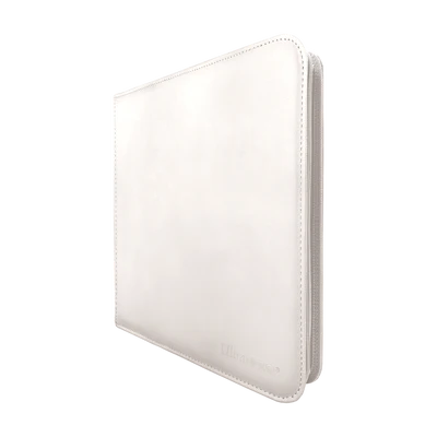 Binder - Ultra Pro - 12-Pocket Zippered Album - PRO-Binder - Vivid White