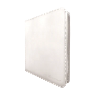 Binder - Ultra Pro - 12-Pocket Zippered Album - PRO-Binder - Vivid White